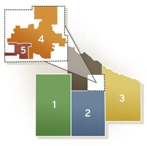 Redwood County Commissioner Districts Map